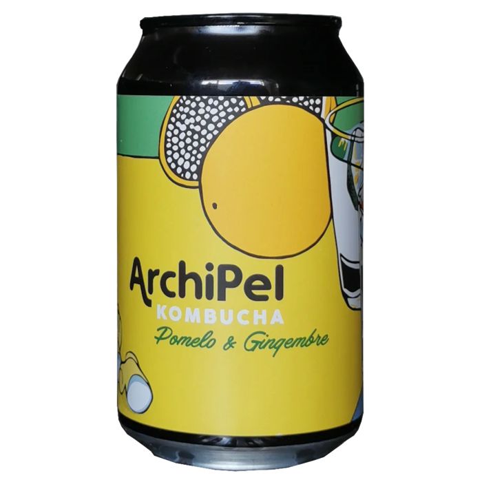 KOMBUCHA ARCHIPEL POMELO GINGEMBRE BIO