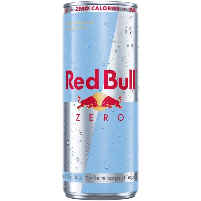 RED BULL ZERO BOITE 25CL X24