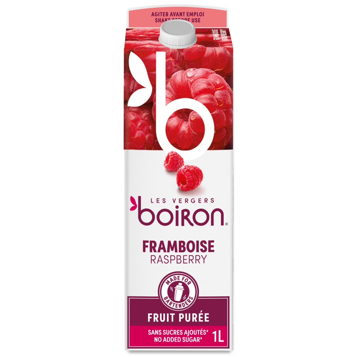 LES VERGERS BOIRON - PUREE DE FRAMBOISE
