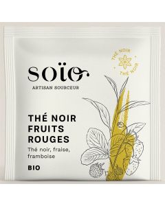 SOÏO THE NOIR FRUITS ROUGES BIO