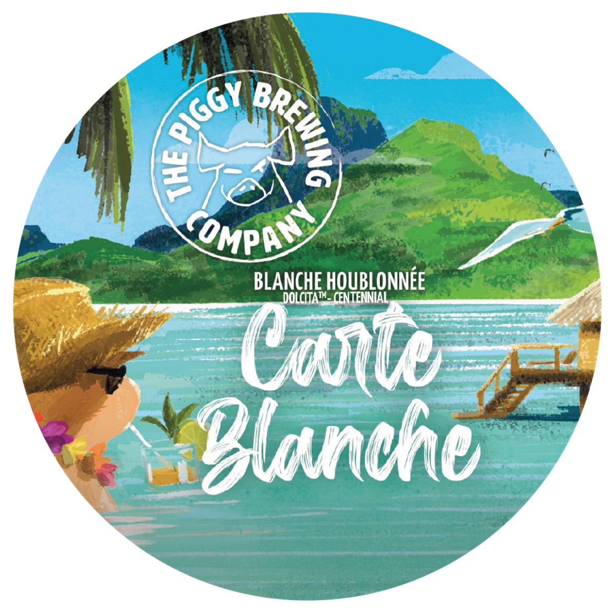 PIGGY CARTE BLANCHE WHITE IPA