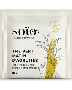 SOÏO - THE VERT MATIN D'AGRUMES BIO