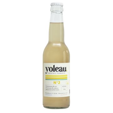 YOLEAU COCKTAIL FERMENTÉ CITRON BIO