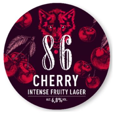 8.6 CHERRY LAGER  6,8° FÛT 20L