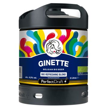 GINETTE BLOND PERFECTDRAFT 4.5° 6L BIO