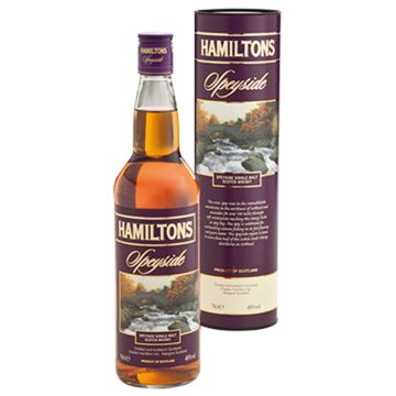 HAMILTONS S. MALT SPEYSIDE 40°70CL