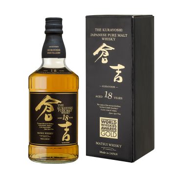 KURAYOSHI 18 ANS WHISKY  50° 70CL