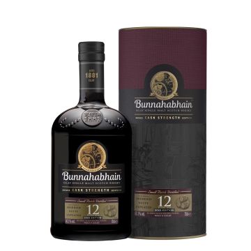 WHISKY BUNNAHABHAIN 12ANS CASK STRENGTH  56,6°