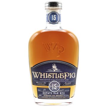 WHISTLE PIG ESTATE OAK RYE 15 ANS