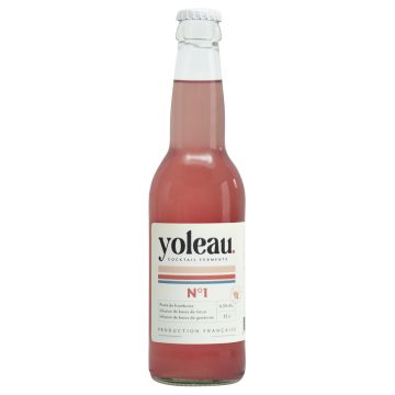 YOLEAU COCKTAIL FERMENTÉ FRAMBOISE BIO