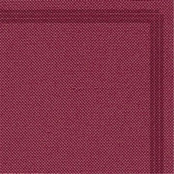 50 SERVIETTES BORDEAUX LISERE 38X38