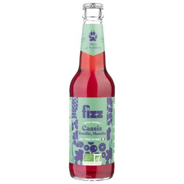 MENEAU FIZZ CASSIS BASILIC MENTHE BIO