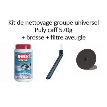 KIT NETTOYAGE GROUPE MACHINE CAFE