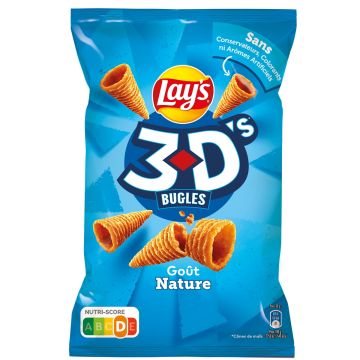 LAYS 3 DS' NATURE 85GR