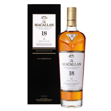 WHISKY MACALLAN SHERRY OAK 18 ANS
