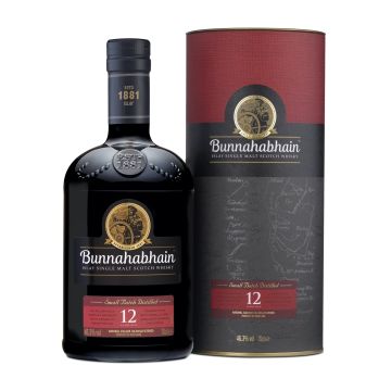 WHISKY BUNNAHABHAIN 12ANS 46,3° 70CL