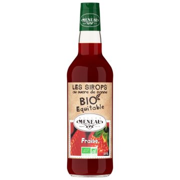 MENEAU SIROP FRAISE 50CL BIO