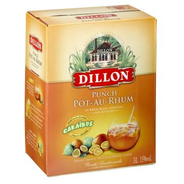 PUNCH POT AU RHUM DILLON 15° BIB 3L