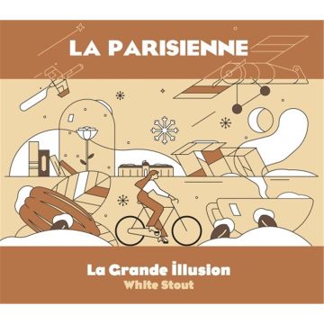 PARISIENNE GRANDE ILLUSION WHITE STOUT BIO