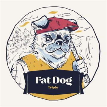 ORVILLE FAT DOG DUBBEL AMBREE