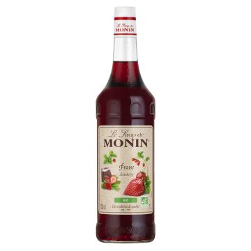 MONIN 1L FRAISE BIO