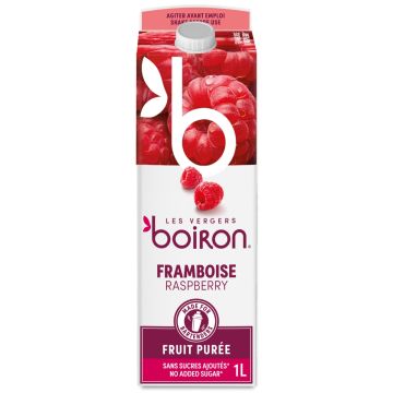 LES VERGERS BOIRON - PUREE DE FRAMBOISE
