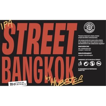 HUBSTER STR BANGKOK IPA 6° 33CLX12