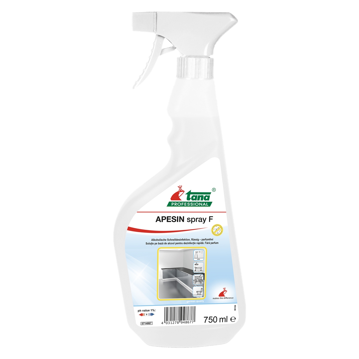 DESINFECTANT VIRUCIDE APESIN 750ML