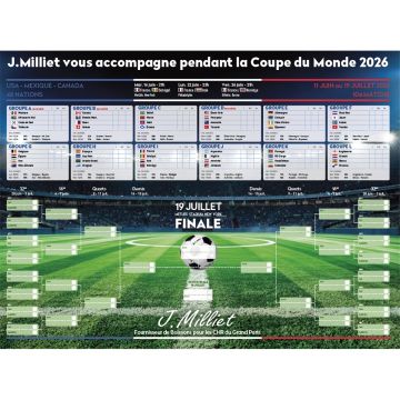 KIT MILLIET COUPE DU MONDE FIFA 2026