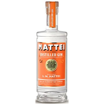  DISTILLED DRY GIN CLEMENTINE LN. MATTEI
