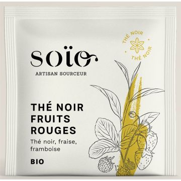 SOÏO THE NOIR FRUITS ROUGES BIO
