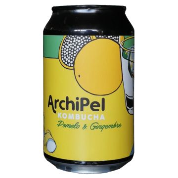 KOMBUCHA ARCHIPEL POMELO GINGEMBRE BIO