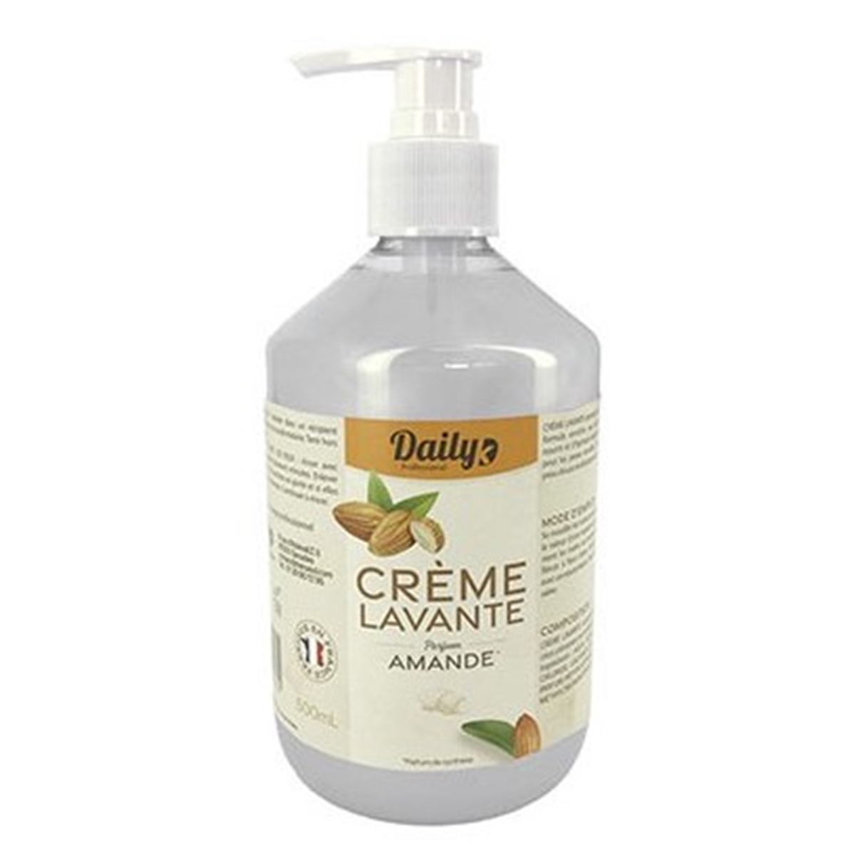 CREME LAVANTE DAILYK AMANDE 500 ML
