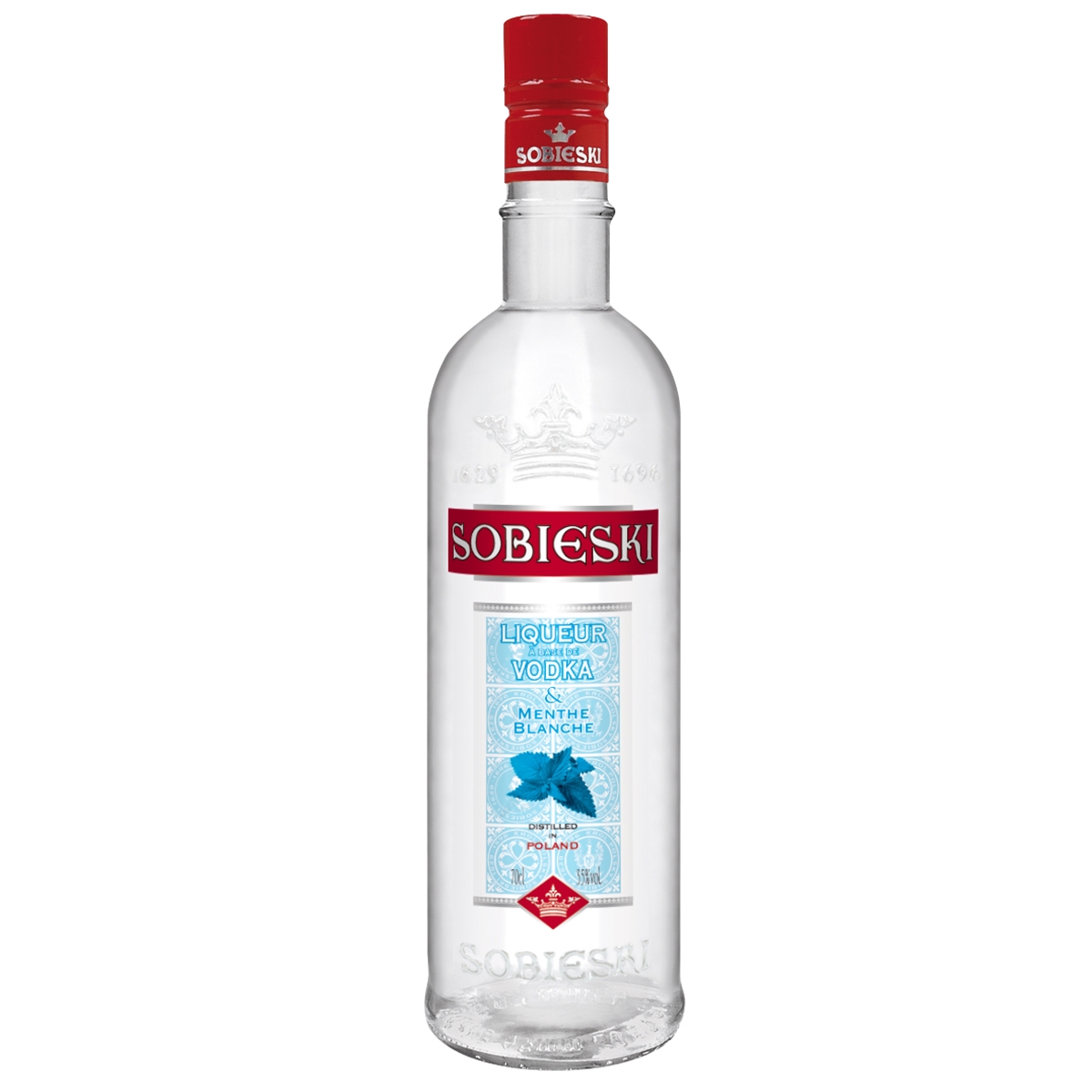 LIQ SOBIESKI MENTHE BLANCH 70CL 35