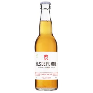 FILS DE POMME CIDRE YUZU BASILIC BIO