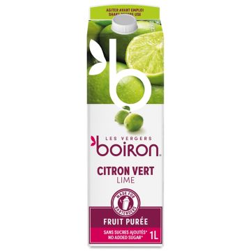 LES VERGERS BOIRON - PUREE DE CITRON VERT