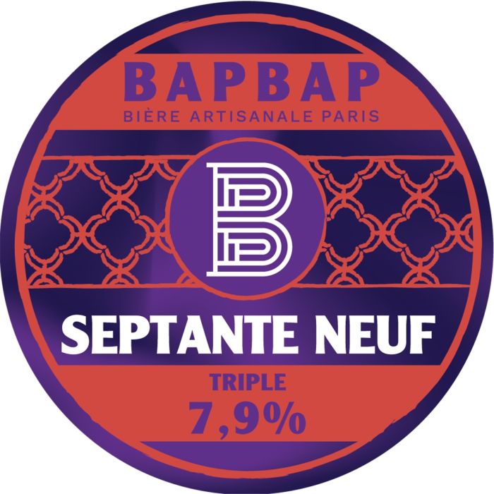 BAPBAP SEPTANTE NEUF TRIPLE BIO