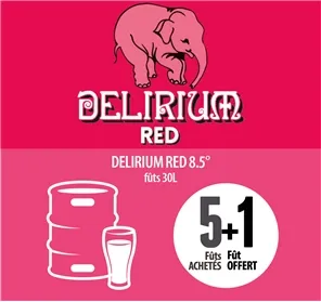 5+1 FÛTS 30L DELIRIUM RED 