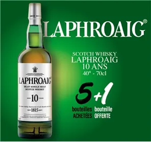5+1 LAPHROAIG 10 ANS