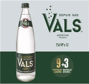 9+3 BOUTEILLES VALS 75CL VP