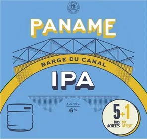 5+1 FÛT 30L PANAME BARGE DU CANAL IPA