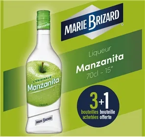 3+1 MANZANITA 15° 70CL