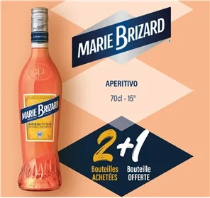 2+1 MARIE  BRIZARD APERITIVO 70CL