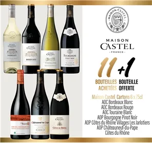 11+1 SELECTION AOP MAISON CASTEL 