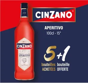 5+1 CINZANO APERITIVO 