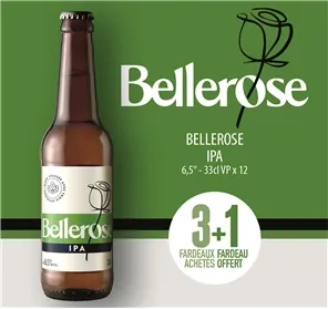 3+1 FARDEAU BOUTEILLES BELLEROSE IPA 33CL VP