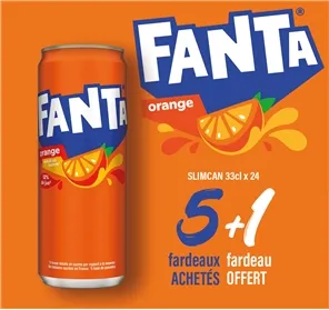 5+1 SLIMCAN FANTA ORANGE 