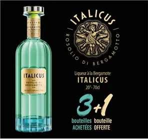 3+1 ITALICUS LIQUEUR BERGAMOTE 70CL