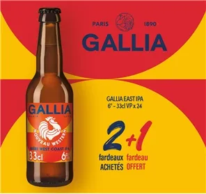 2+1 GALLIA NOUVEAU WESTERN 33CL VP