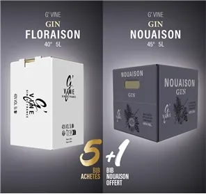 5+1 BIB GIN NOUAISON & FLORAISON  BIB 5L